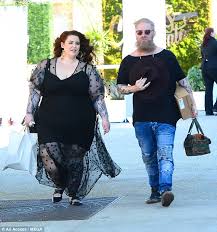 Size 22 Model Tess Holliday Wows In Plunging Sheer Dress