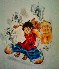 Gear second first use *original sound*. Luffy Gear 2nd Drawing One Piece Amino