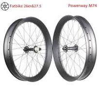 LightCarbon 26er & 27 . 5 Roues De Vélo De Neige Powerway ...