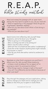 A Quick Guide To The Reap Bible Study Method A Free Printable Bible Study Notes Bible Study Methods Bible Study Tips