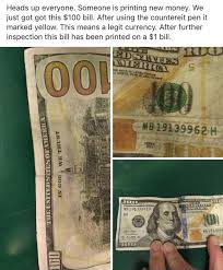 A packet of one hundred $100 bills is less than 1/2 thick and contains $10,000. Bonner Springs Police Warn Of Fake 100 Bills Circulating In Area