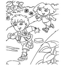 Even if you want coloring pages for yourself or your kids to fill the color in pages you can use our coloring pages for free. Top 10 Free Printable Diego Coloring Pages Online