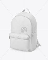 Download Backpack Mockup Half Side View In Apparel Mockups On Yellow Images Object Mockups