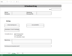 Urlaubsantrag Download Freeware De