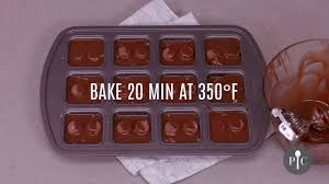 Pampered Chef Naughty Brownies In The Brownie Pan Youtube