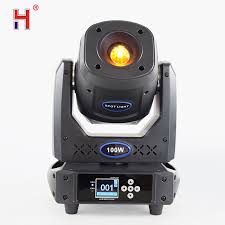 Lyre Led Moving Head Dj Light 100w Hi Quality Spot Light With Gobos Color Dmx Controller Laser Projector Stage Light Disco Light Stage Lighting Effect Aliexpress
