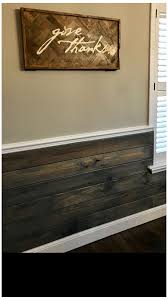Rated 5 out of 5 stars. Wood Chair Rail Ideas Shiplap Chair Rail Paneling Especially If It Matched The Kitchen I Paneling Makeover Dining Room Chair Rail Chair Rail Paint Ideas