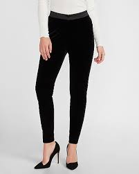 Maybe you would like to learn more about one of these? High Waisted Velvet Skinny Tuxedo Pant Express