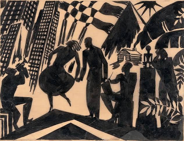 Work by Aaron Douglas