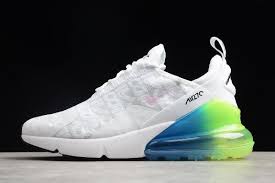 Nike Max 270 White Explosion Green Blue Pink Bq0742 998 Sneakers Nike Air Max Nike Max Nike Gold