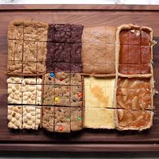 8 Desserts In 1 Pan Recipe By Tasty Video Recipe Video Desserts Food Cookie Desserts