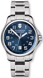 Victorinox Swiss Army Men S 241360 Officer S Blue Dial Watch Victorinox Swiss Army Watches Victorinox Swiss Army Victorinox