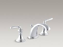 Devonshire® widespread bathroom sink faucet. K 394 4 Devonshire Widespread Sink Faucet With Lever Handles Kohler Bathroom Sink Faucets Sink Faucets Faucet