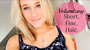 For added textured and lift, add the ghd narrow dressing. How To Volumize Short Hair Youtube