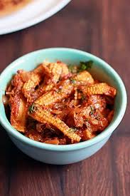 Baby Corn Masala Recipe Is An Easy And Quick North Indian Style Side Dish Made In 15 Minutes This Masala Best Vegetable Recipes Baby Corn Masala Masala Recipe