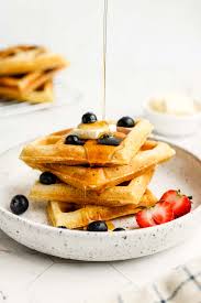 Waffles are delicious, nutritious and easy to make. Light Crispy Oat Flour Waffles Vegan Gluten Free Okonomi Kitchen