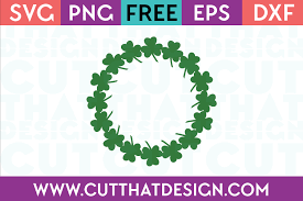 Download Free Shamrock Svg Files By Cut That Design
