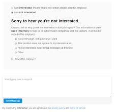 Stop returning their calls or texts) and don't feed them endless excuses if they keep asking you out. Not Interested Ui Very Unclear Meta Stack Exchange