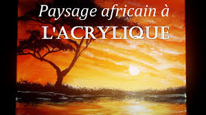 Vous avez une toile prête, vous avez préparé votre terrain et. Peindre Un Paysage Facile A L Acrylique Debutants