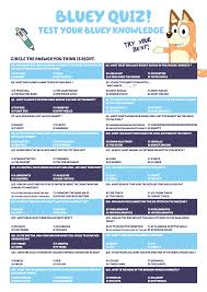 No information is intended or implied to be a substitute for professional medical advice. Bluey Super Quiz Bluey Official Website
