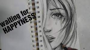 Tinggal unduh gratis dan pakai kumpulan sketsa wajah keren dan kumpulan sketsa wajah 3d di bawah ini berisikan gambar penjelasan lengkap seputar sketsa wajah terbaru 2020. Tutorial Menggambar Wajah Sedih Tampa Contoh Sad Face Drawing For Beginner Youtube