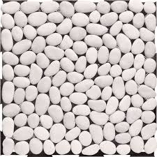Check each stone after you place it with a quick glance at your mason line and adjust it as necessary. Garden Tile 30 30 White Pebble Click Garden Tiles Diy