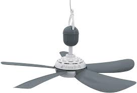 Ein deckenventilator überzeugt mit zwei klaren komponenten: Eurotrail Deckenventilator 230v 8w Bei Camping Wagner Campingzubehor