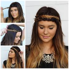 Straight hair will fare best with this style, and don't forget those loose hair wisps on the side. 7 Easy Hairstyles For Long Hair Beauty Lifestyle Mash Elle