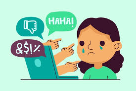 The definition of cyberbullying is using technology such as texts, photos, videos, tweets, private messages, or posting on social media as a means to bully a person. Free Vector Cyber Bullying Concept