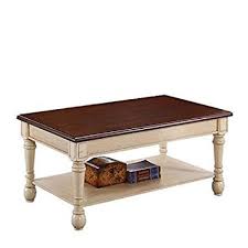 Antique rustic country french nesting coffee table set is a splendid choice for the efficient casual decor! Dark Cherry Top Coffee Table W Antique Style Legs Aptdeco