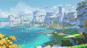 Genshin Impact Release Date Confirmed In 2020 Fantasy Concept Art Scenic Art Fantasy Landscape