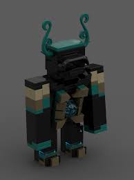 Le Warden En Lego Lego Minecraft Lego Minecraft Pictures