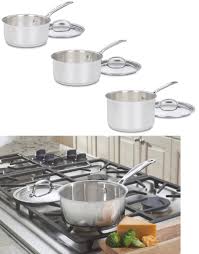 Cuisinart Chef S Classic Stainless Sauce Pan With Lid Cuisinart Sauce Pans Saucepan