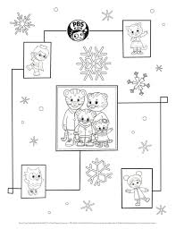 Daniel Tiger Wrapping Paper Kids Coloring Pbs Kids For Parents Daniel Tiger Coloring Pages Daniel Tiger Birthday