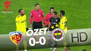 Sezon seçerek geçmişteki sezonlarda haftalık. Hes Kablo Kayserispor Fenerbahce Ziraat Turkiye Kupasi Macinin Ozeti Youtube