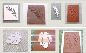 Cutting foam with cricut was one of the first cricut made craft projects i did back in 2015 (i even wrote a making these cricut stamps was easy with my cricut explore machine but i'm including instructions in case you don't have a cricut machine. How To Make Polymer Clay And Texture Stamps From Cardstock And Clay Signature Stamp Making The Beading Gem S Journal
