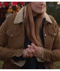 Melinda Monroe Virgin River S03 Brown Cotton Jacket