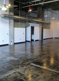 The Phoenix Building Lofts Feature Stunning Polished Concrete Floors And Exposed Duct Work Loft Living Concrete Floors Polished Concrete