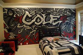 Pin By Lori Davis On My Artwork Teenager Bedroom Boy Teenage Boy Room Boy Bedroom Design Cartoon graffiti wallpaper free stock wallpapers on.