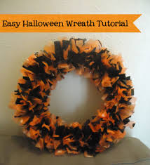 Check out our diy halloween wreath selection for the very best in unique or custom, handmade pieces from our there are 532 diy halloween wreath for sale on etsy, and they cost £14.58 on average. Easy And Frugal Halloween Wreath Tutorial Holidappy Celebrations