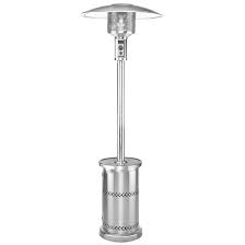 Patio heaters can produce anywhere from 10,000 to over 30,000 btus. Shinerich Stainless Steel Outdoor Patio Heater 48 000 Btu Srph33c Reno Depot