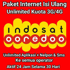 Paket murah im3 yellow 1gb 24 jam cuma rp1rb (seribu) perak. Paket Data Indosat Internet Unlimited Kuota 3g 4g 24 Jam 30 Hari Shopee Indonesia