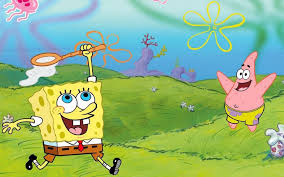 Check spelling or type a new query. Wallpaper Spongebob And Patrick Catch Jellyfish On Desktop Com Desktop Wallpaper Pictures Images