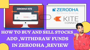 How To Buy And Sell Stocks In Zerodha Zerodha Kite App Review In Telugu Youtube