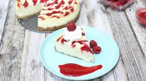 Savor all the rich flavor of cheesecake but with less fat and calories as in this lightened verson of raspberry swirl cheesecake. Raspberry Swirl Cheesecake White Chocolate Raspberry Cheesecake New York Cheesecake Youtube