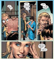 OOOH YEAH that's the look of a woman who finally knows why her life is so  messed up. My profile series of Debra Whitman ends...