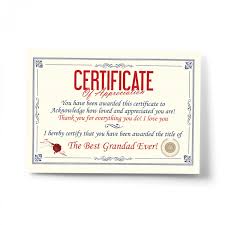 Select any wish photo from this application and write name to lead them to extra special birth day. Funny Unusual Grandad Gift Certificate Fathers Day Birthday Gift