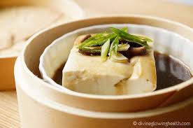 Steamed Silken Tofu With Shiitake Mushrooms Tofu Dishes Tofu Food