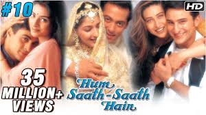Hum Saath Saath Hain Full Movie Part 10 16 Salman Khan Sonali Full Hindi Movie Youtube Prem and vinod have sweethearts in preeti and vivek marries sangeeta.