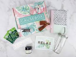 Causebox Summer 2017 Subscription Box Review Coupon Hello Subscription Gift Box Design Subscription Boxes Causebox